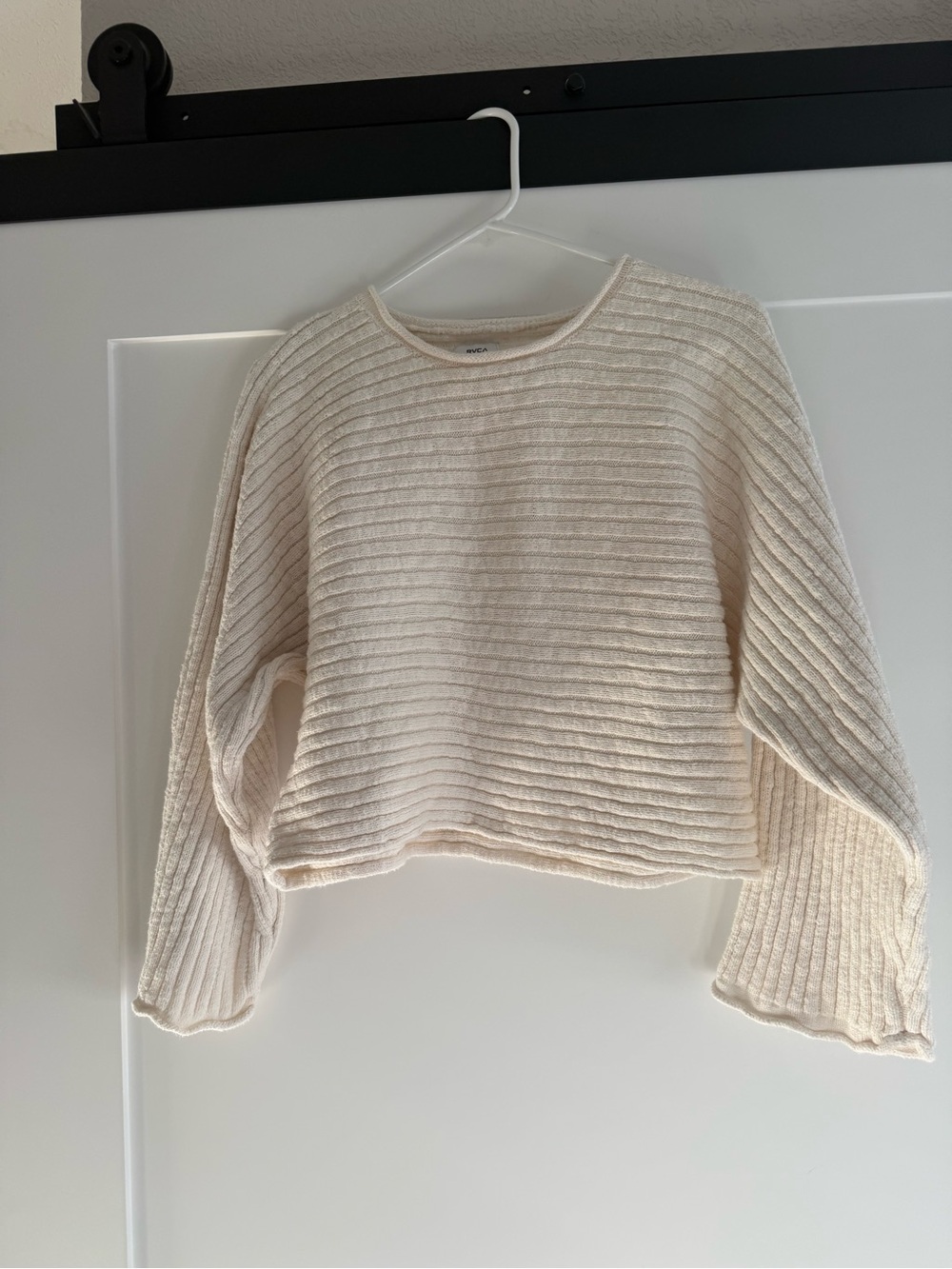 RVCA Cream Cable Knit Women's Sweater